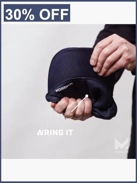 Cooling Performance Hat UPF 50 Adjustable Hook and Loop Lightweight for Running main image 5